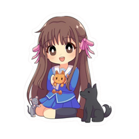 Fruits Basket Sticker 7 |  Romantic Anime sticker