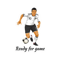 FC Germany 17 | Germany Football Sticker | Football Team