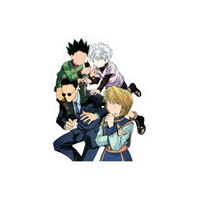 Hunter X Hunter anime stickers group