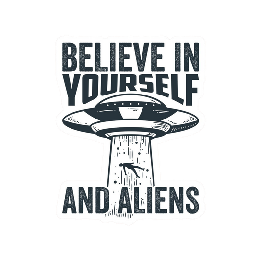 UFO 7 | Space Mystery Premium Sticker | UFO & Aliens