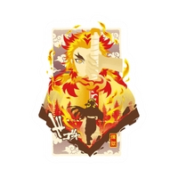 Kyojuro Rengoku 7 | Demon Slayer Sticker | Anime