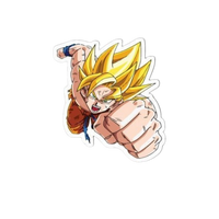 Son Goku Fly Dragon Ball Z Anime stickers