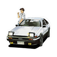 Initial D 7 | Anime Sticker