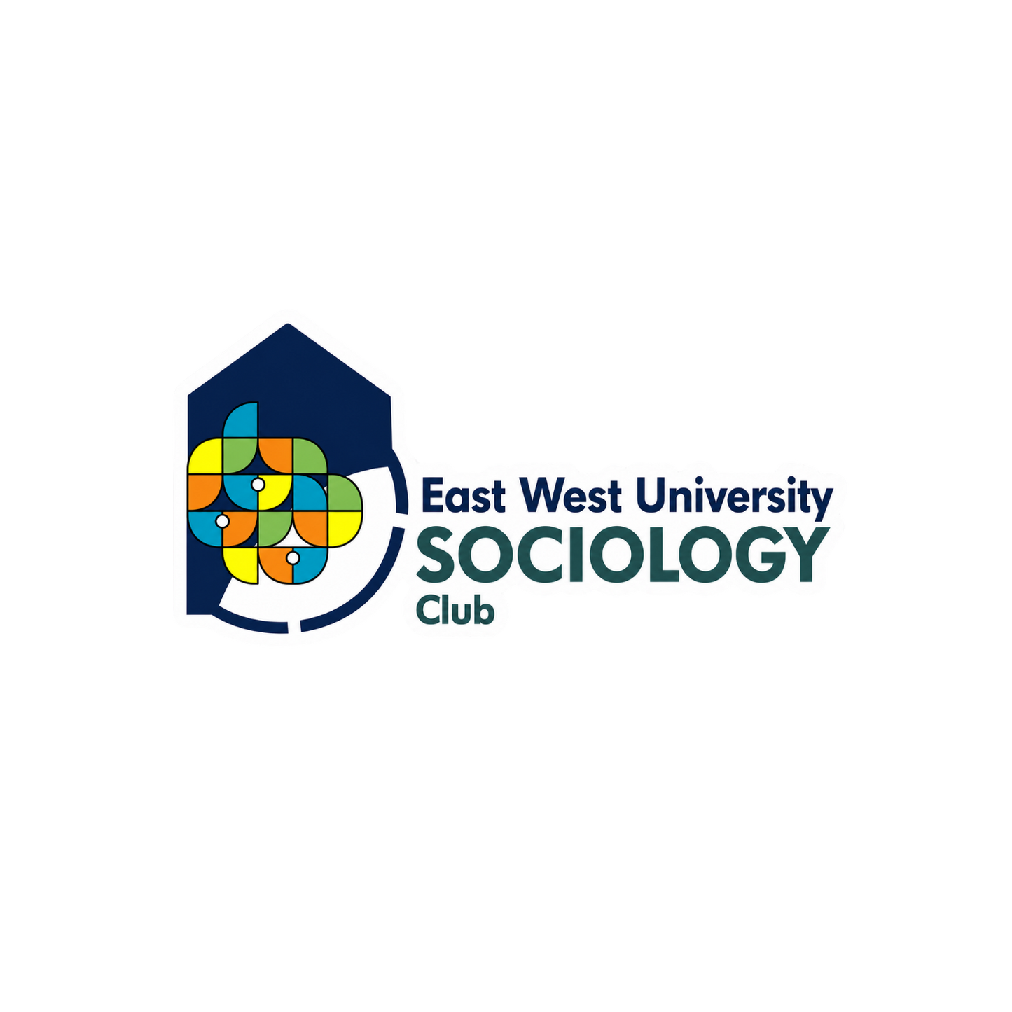 EWU Sciology Club | East West University Club Stickers | Sticker BD