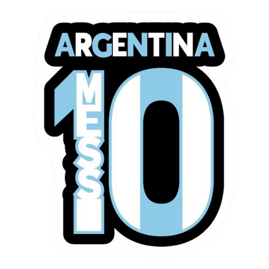 Messi 17 | Leo Messi Premium Football Sticker | Legendary Footballer