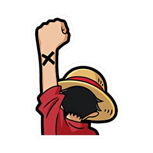 Monkey D Luffy One Piece Sticker 7 | Straw Hat Pirate Premium Sticker