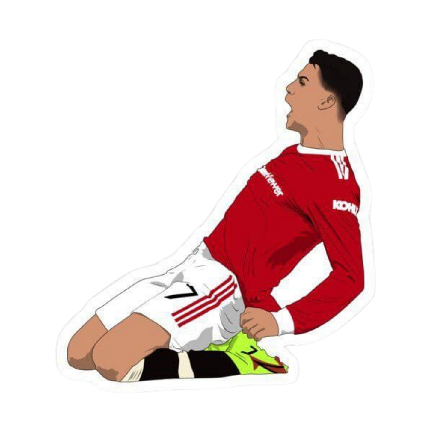 Cristiano Ronaldo 17 | Portugal Football Sticker