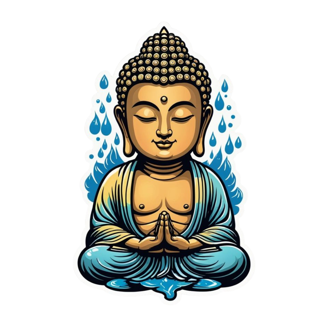 Buddhist Art | Buddha, Dharma & Zen Designs Collection | StickerBD
