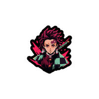 Tanjiro 2 Demon Slayer Anime Sticker