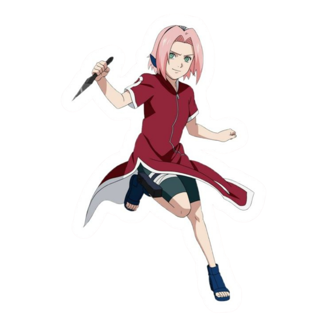Sakura Haruno Naruto Sticker 9 | Anime Premium Sticker