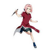 Sakura Haruno Naruto Sticker 9 | Anime Premium Sticker