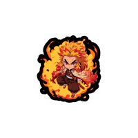 Rengoku Demon Slayer Anime Sticker