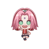 Sakura Haruno Naruto Sticker 11 | Anime Premium Sticker