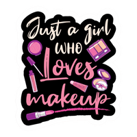 Pink Sticker 84 | Women Pink Barbie Lady | Aesthetic Girl Power Premium Sticker
