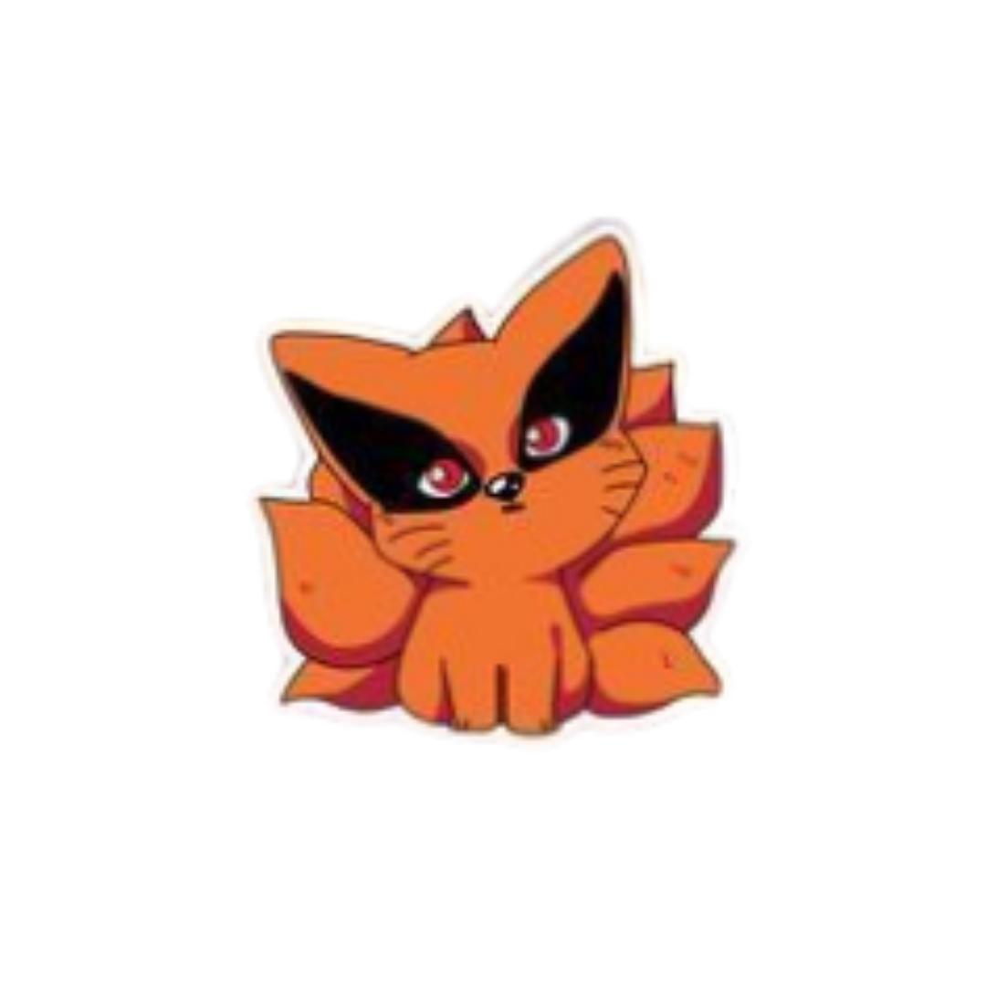 Kurama Naruto Sticker | Anime Premium Sticker