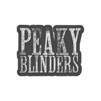 Peaky Blinders Title | Peaky Blinders Premium Sticker | TV Series