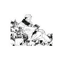 Sukuna Jujutsu Kaisen Anime Sticker #24 | StickerBD