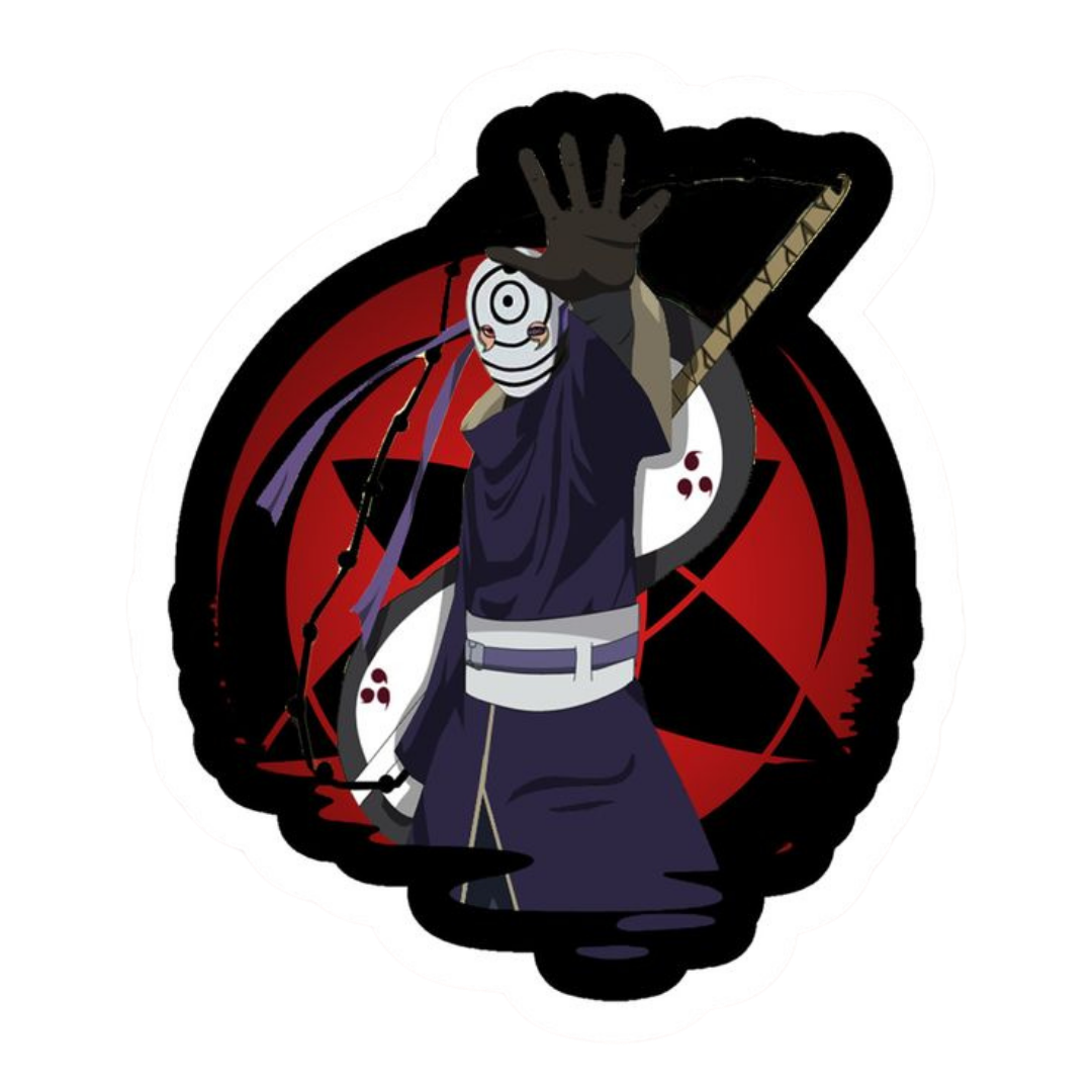 Obito Uchiha Naruto Sticker 2 | Legendary Uchiha Premium Sticker