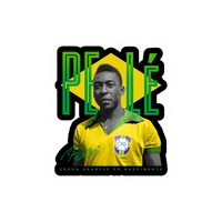 Pele | Brazil Football Sticker | Football Team
