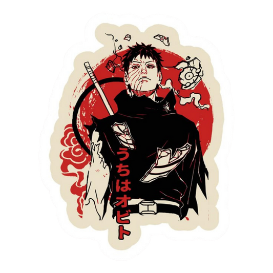 Obito Uchiha Naruto Sticker 3 | Legendary Uchiha Premium Sticker