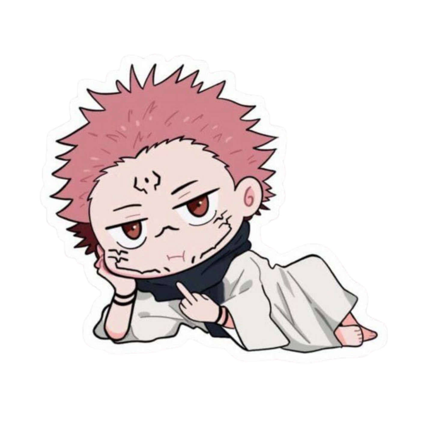 Sukuna Jujutsu Kaisen Anime Sticker #27 | StickerBD