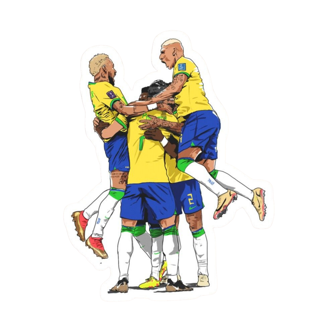 FC Brazil 19 | Brazil Football Sticker | Football sticker