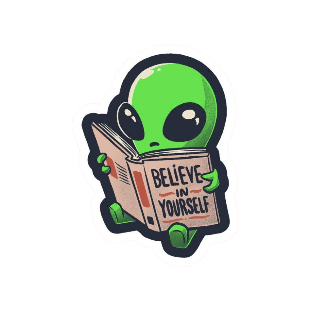 Alien | Space Mystery Premium Sticker | UFO & Aliens