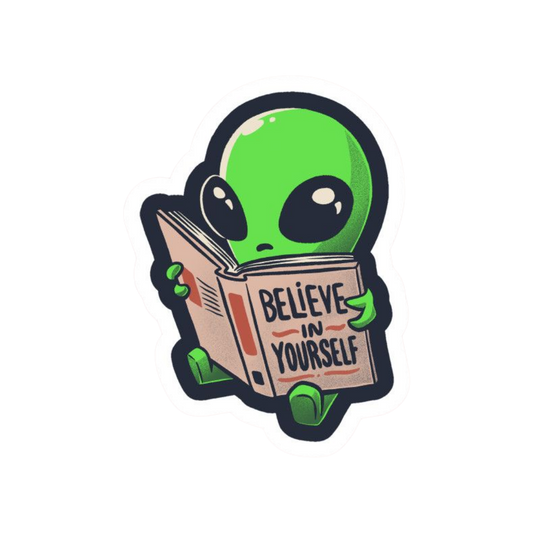 Alien | Space Mystery Premium Sticker | UFO & Aliens