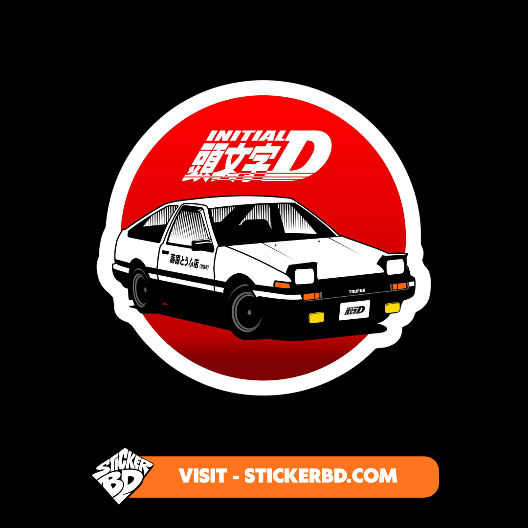 Mid Night JDM Car Sticker Bundle