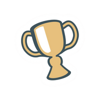 Football Cup | Football Premium Sticker | Football