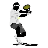 Tennis 8 | Premium Tennis Sports Stickers | Sticker BD