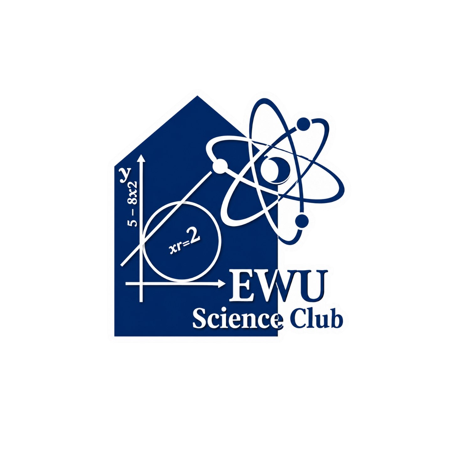 EWU Science Club | East West University Club Stickers | Sticker BD