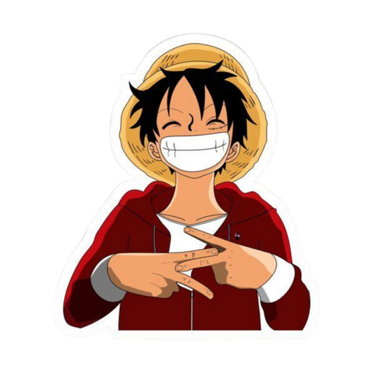 Monkey D Luffy One Piece Sticker 8 | Straw Hat Pirate Premium Sticker