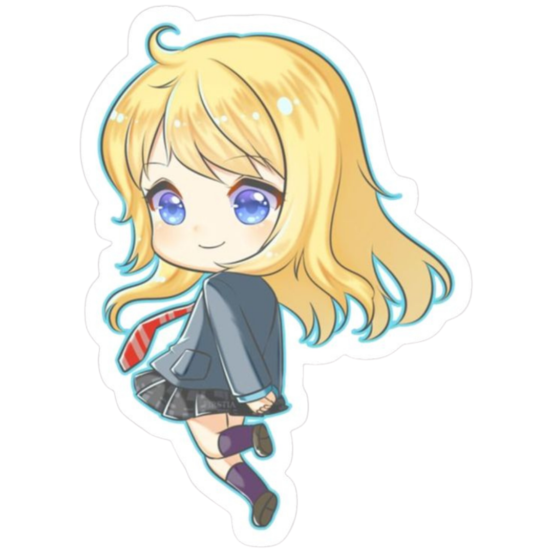 Your Lie in April Anime Sticker 8 | Aesthetic Premium Sticker