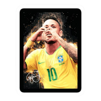 Neymar Jr 8 | Football Player Premium Sticker