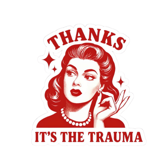 Thanks | Bold & Savage Premium Sticker | Attitude Stickers