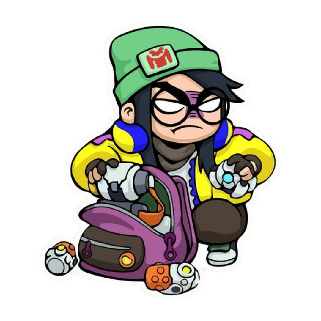 Killjoy Techies Trouble Valorant stickers