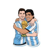 FC Argentina 18 | Argentina Football Sticker | Football Team