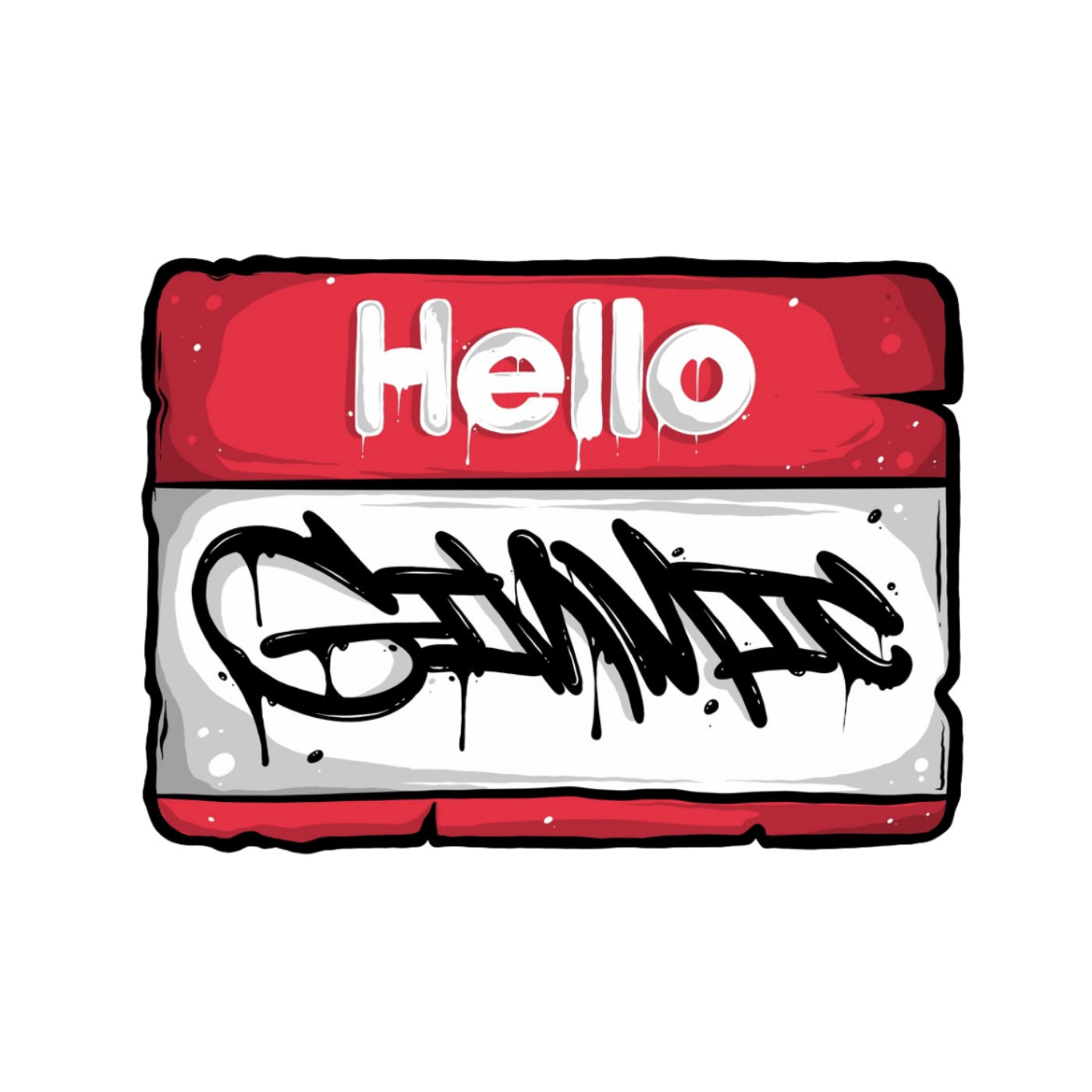 Graffiti 8 | Street Art Premium Sticker | Graffiti Stickers