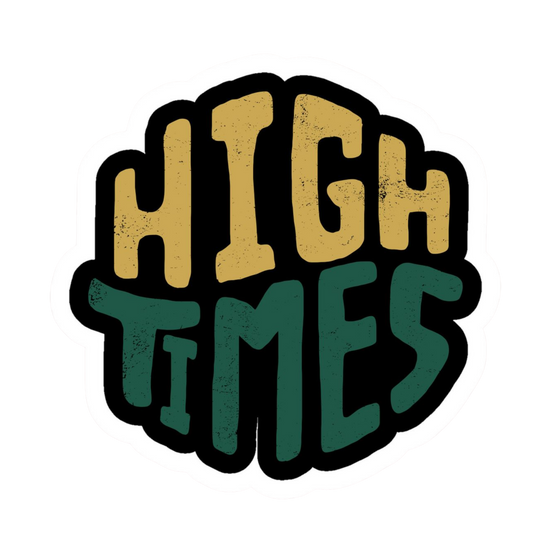 High Time Hemp Sticker | StickerBD
