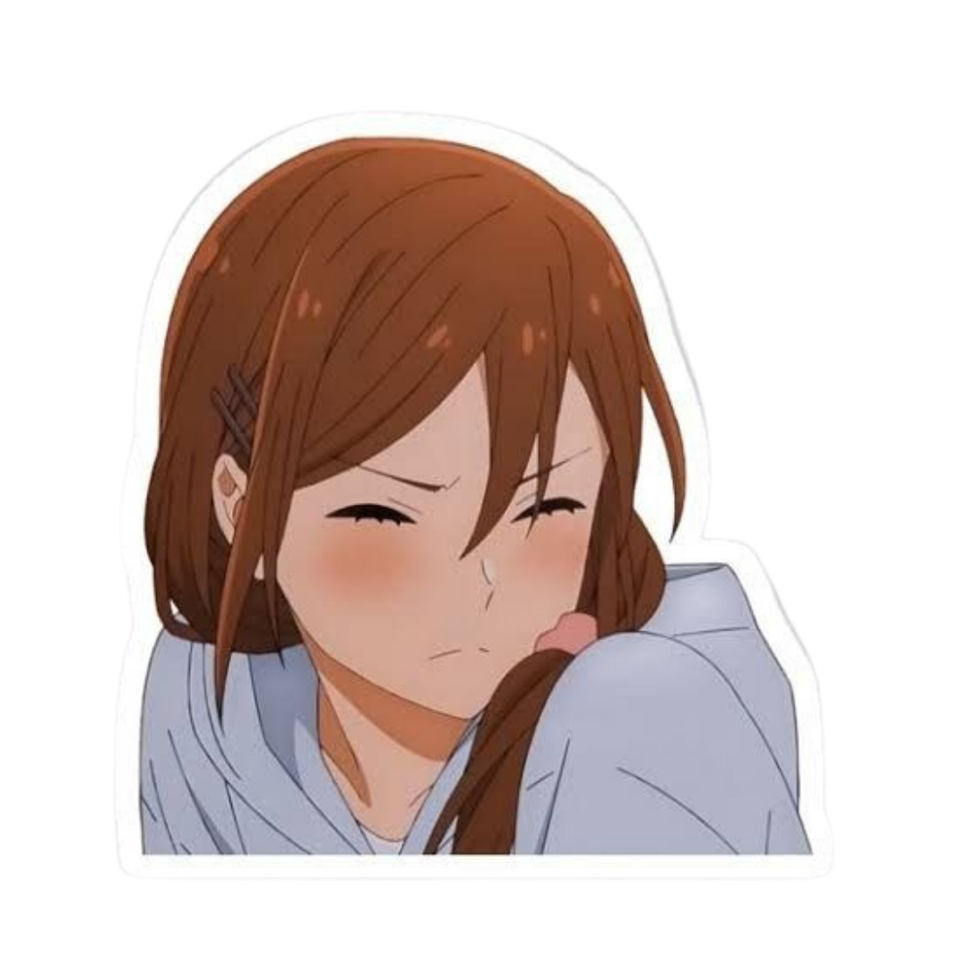 Horimiya Anime Sticker 8 | Hori & Miyamura Premium sticker