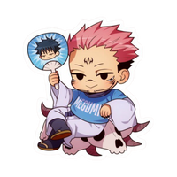 Sukuna Jujutsu Kaisen Anime Sticker #28 | StickerBD