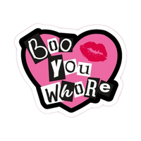 Pink Sticker 90 | Women Pink Barbie Lady | Aesthetic Girl Power Premium Sticker