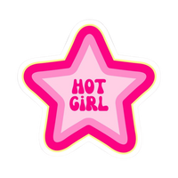 Pink Sticker 91 | Women Pink Barbie Lady | Aesthetic Girl Power Premium Sticker