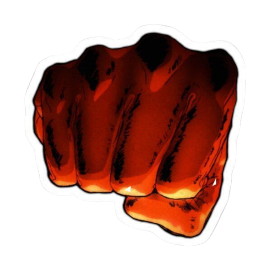 Punch One Punch Man Anime Sticker