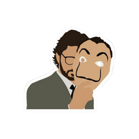 The Professor | Money Heist Premium Sticker | TV Series