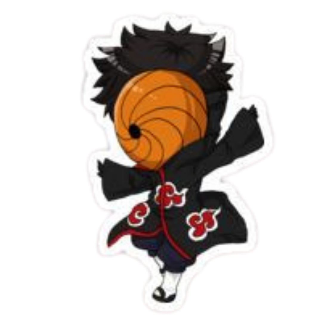 Obito Uchiha Naruto Sticker 8 | Legendary Uchiha Premium Sticker