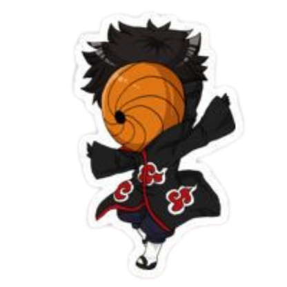 Uchiha Obito Sticker Bundle
