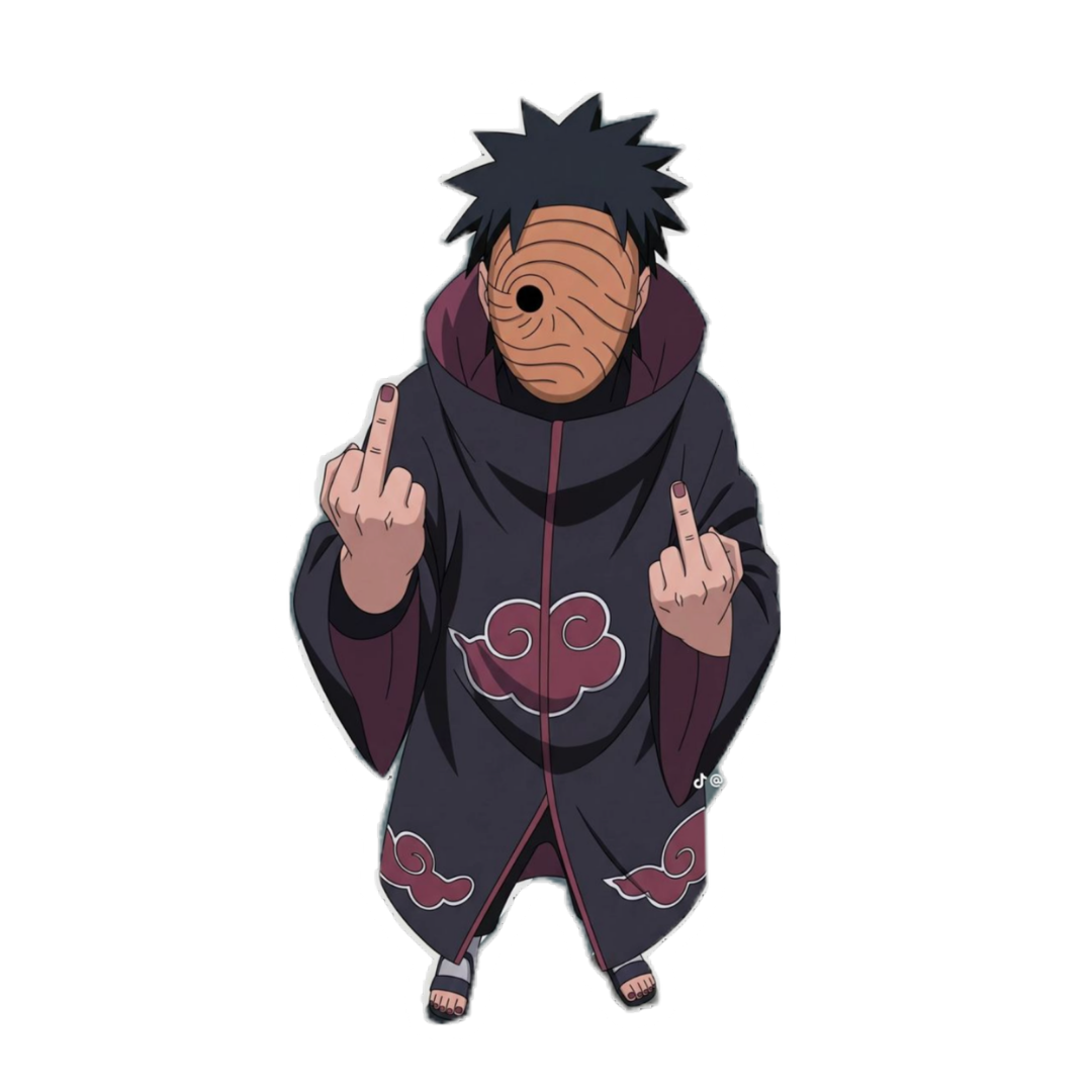 Obito Uchiha Naruto Sticker 10 | Legendary Uchiha Premium Sticker