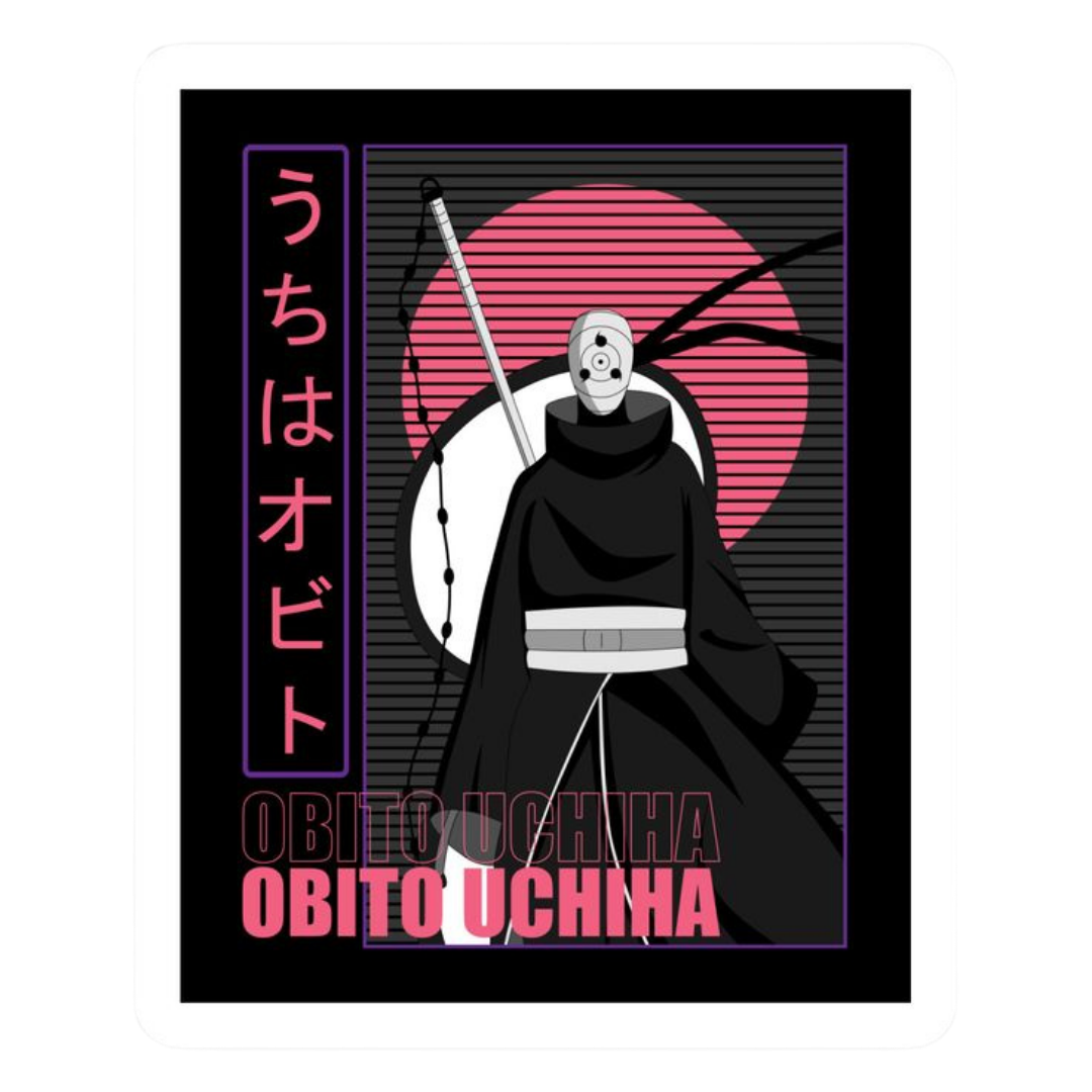 Obito Uchiha Naruto Sticker 9 | Legendary Uchiha Premium Sticker